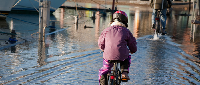 Sådan skal du forholde dig, hvis du er ramt af stormflod