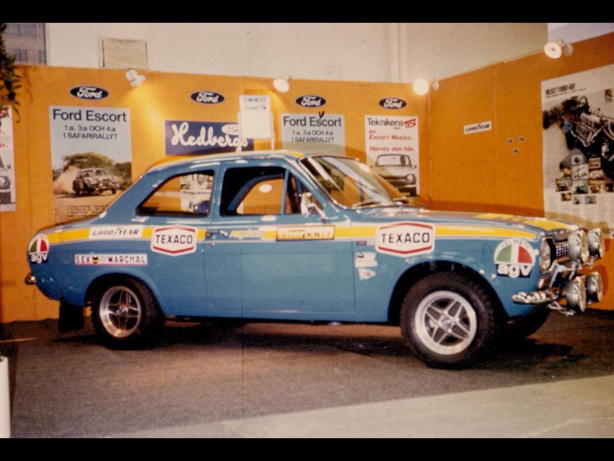Ronnie Petersons gamle Ford Escort 1600 GT Mexico